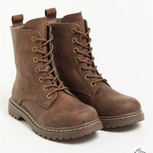 torrid Shoes - Torrid Lace-up Combat Boots